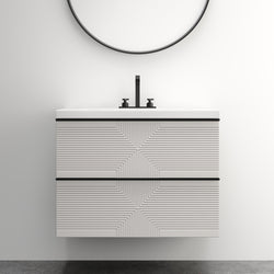 Span 2 Drawer Fronts for Godmorgon-Customize Ikea Godmorgon Drawer Fronts -Tailored Design Co